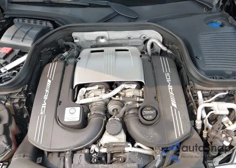 2019 Mercedes-Benz Glc Coupe 63 S 4Matic Amg из США, поврежденный, VIN WDC0J8KB1KF611689